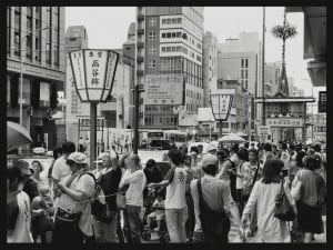 曳き始め　祇園祭　