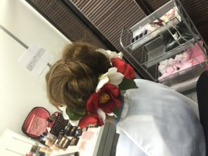 ヘアメイク相談会　ヘアブーケ　髪飾り