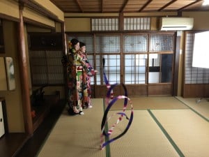 京都町家ロケ　新体操