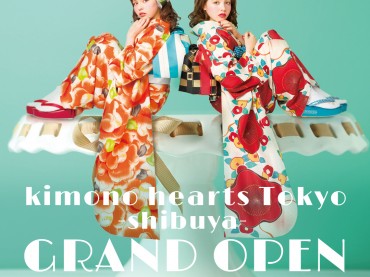 kimonohearts Tokyo-shibuya-オープン💟