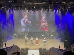 GEKKLE Girls Fesで増田彩乃ちゃんと新塘 真理ちゃんがキモノハーツの振袖を着てくれました！