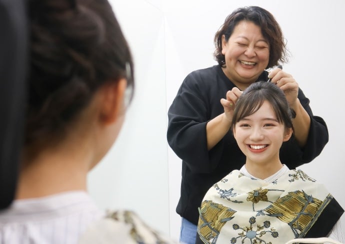 無料ヘアアレンジ体験会のイメージ写真